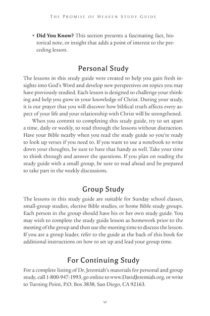 The Promise of Heaven Bible Study: Why You Can Get Excited About Your Eternal Home