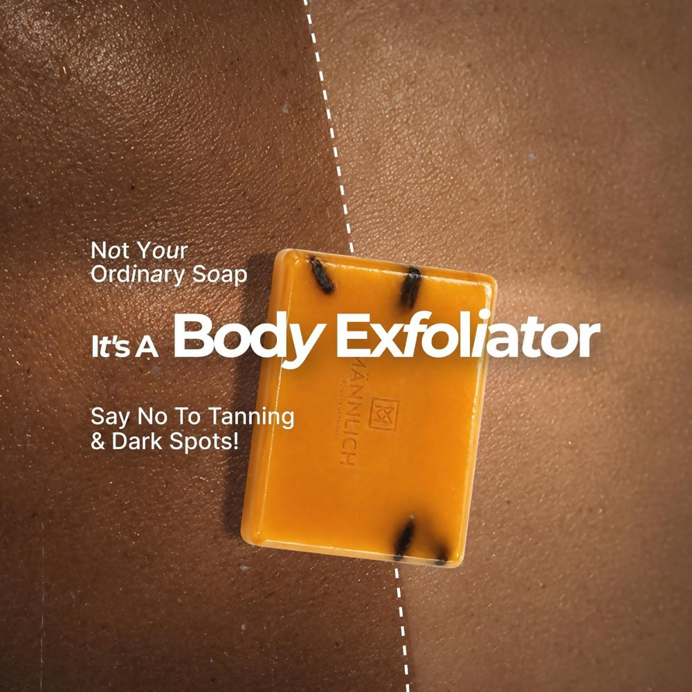 Mannlich 2% Kojic Acid Exfoliating Soap