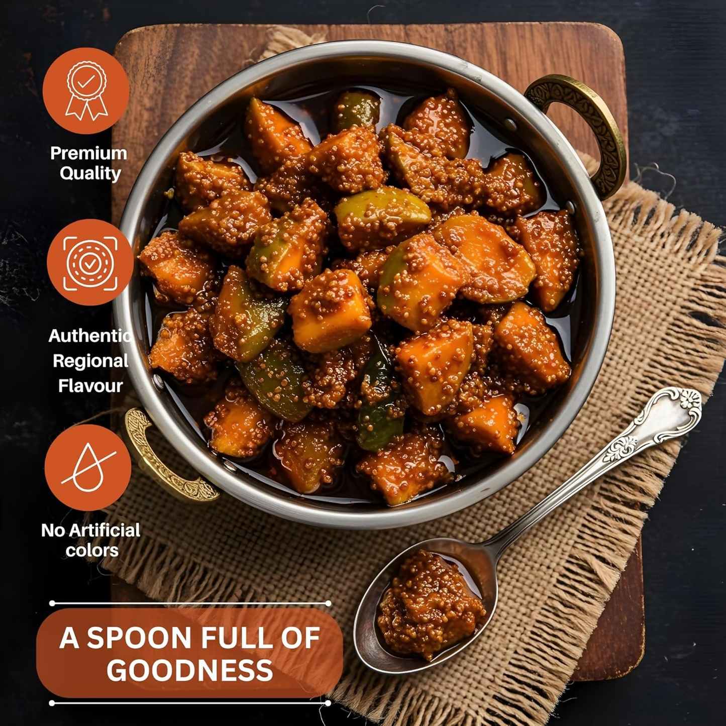 Nilon's Uttam Pradesh Mango Pickle