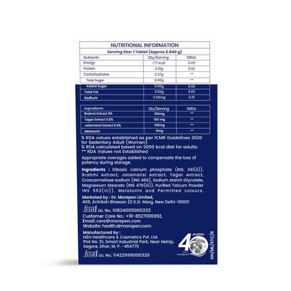 Dr. Morepen Sleep Tabs Melatonin 5mg Sleeping Tablets