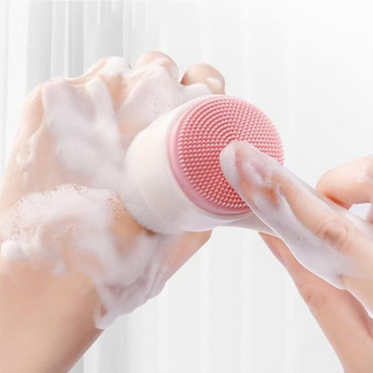 Bronson Professional 2 in 1 Silicone Facial Cleanser Brush Pore Exfoliation Massager