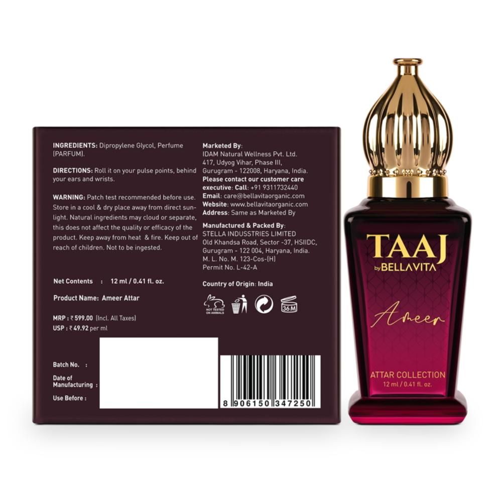 Taaj By Bella Vita Ameer Attar