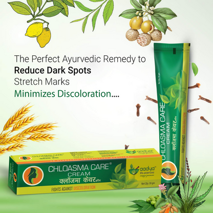 Aadya Life Sciences Chloasma Care Cream and Face Wash Combo
