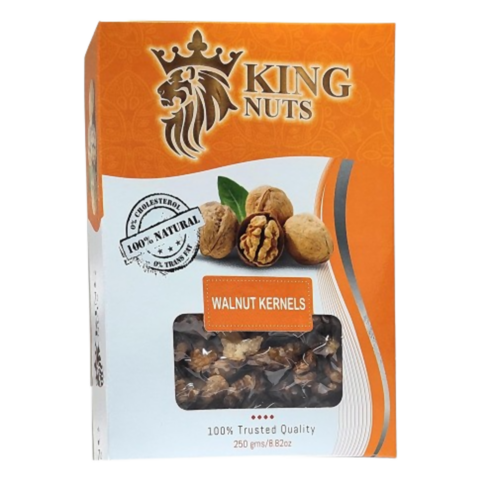 Go King Nuts Kashmiri Halves Walnuts Kernels