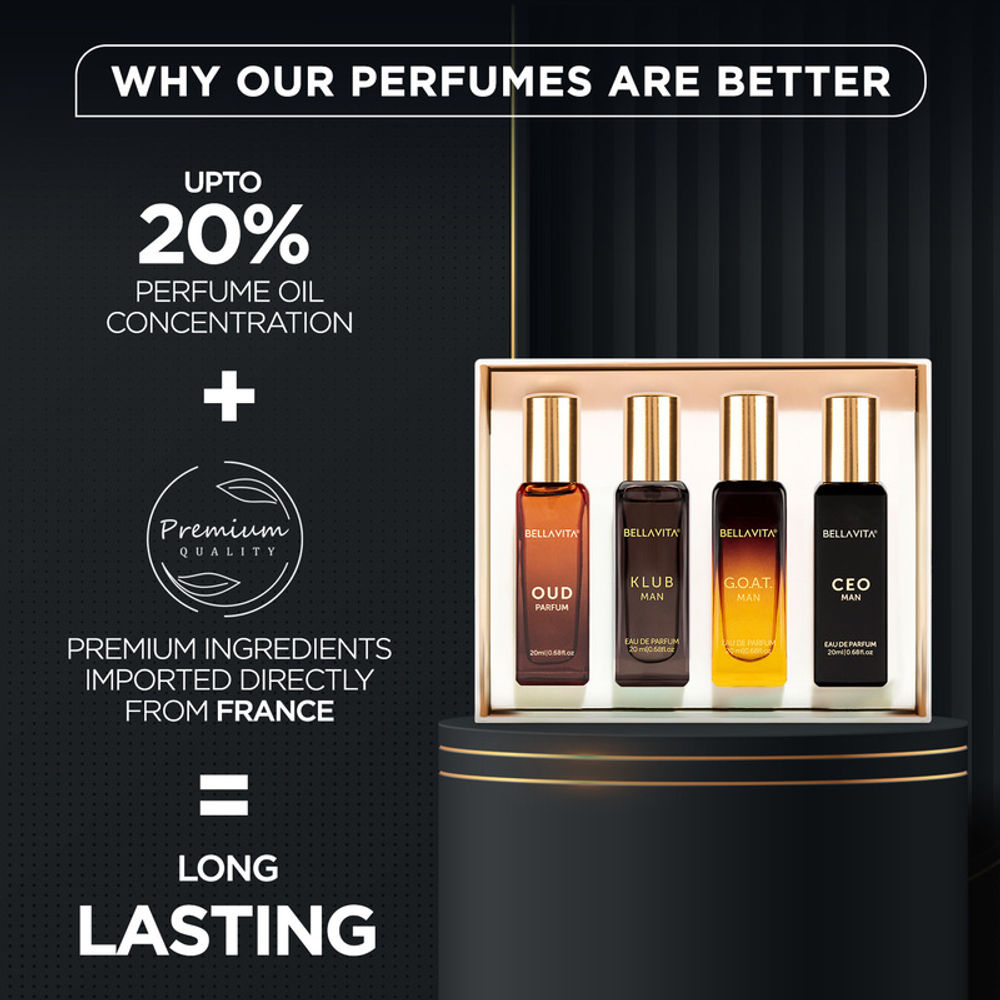 Bella Vita Perfumes Gift Set For Men