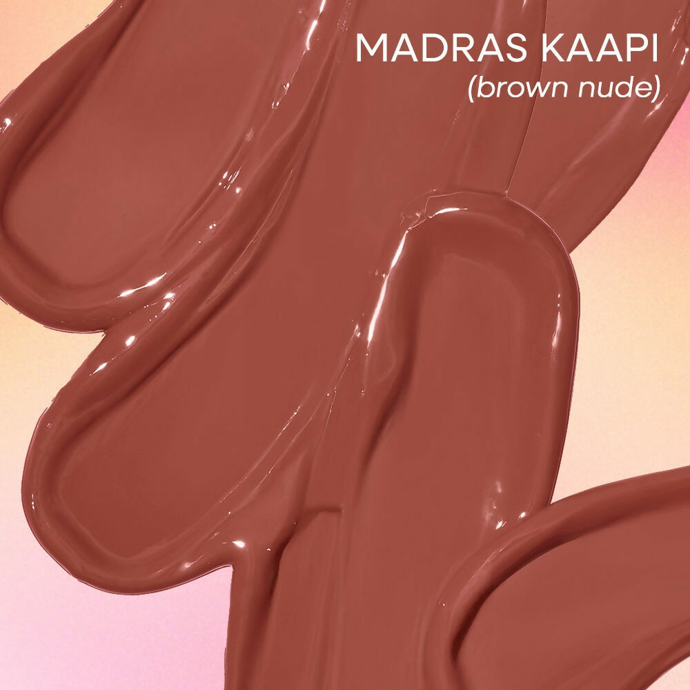 Nykaa Matte To Last ! Transferproof Liquid Lipstick - Madras Kaapi -05