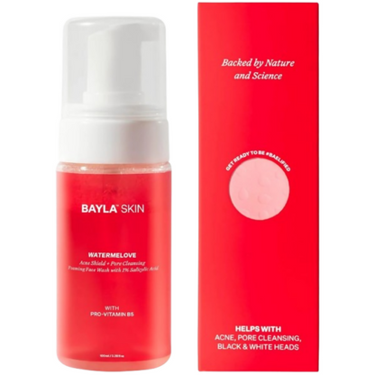 Bayla Skin Watermelove 1% Salicylic Acid Anti-Acne Foaming Face Wash