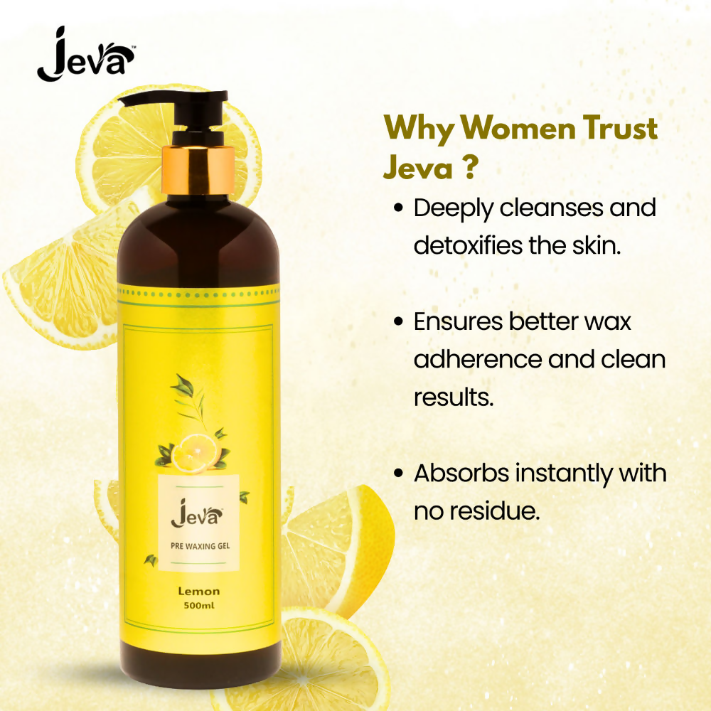 Jeva Pre Wax Lemon Gel
