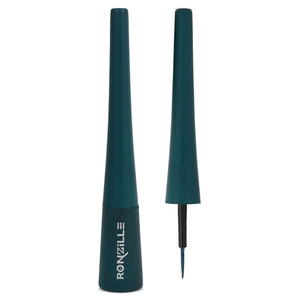 Ronzille Smudgeproof And Waterproof Liquid Matte Eyeliner - Green