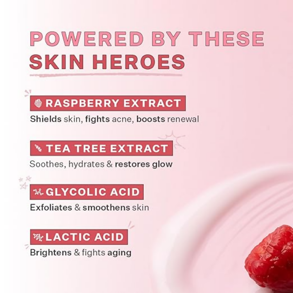 Bayla Skin Raspberry Glow Face Mask