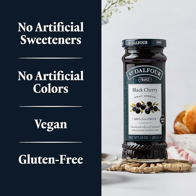 ST. DALFOUR Black Cherry Fruit Spread