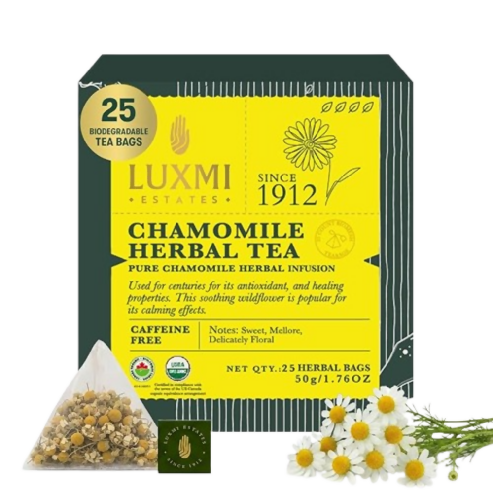 Luxmi Estates Organic Chamomile Herbal Infusion