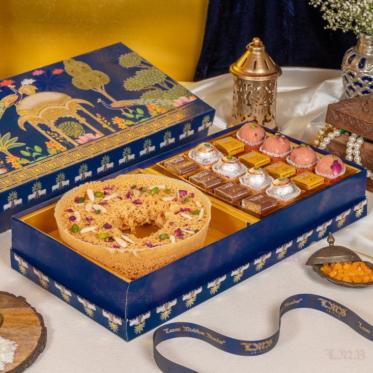 LMB Sweets Ghewar Mithai Combo Box