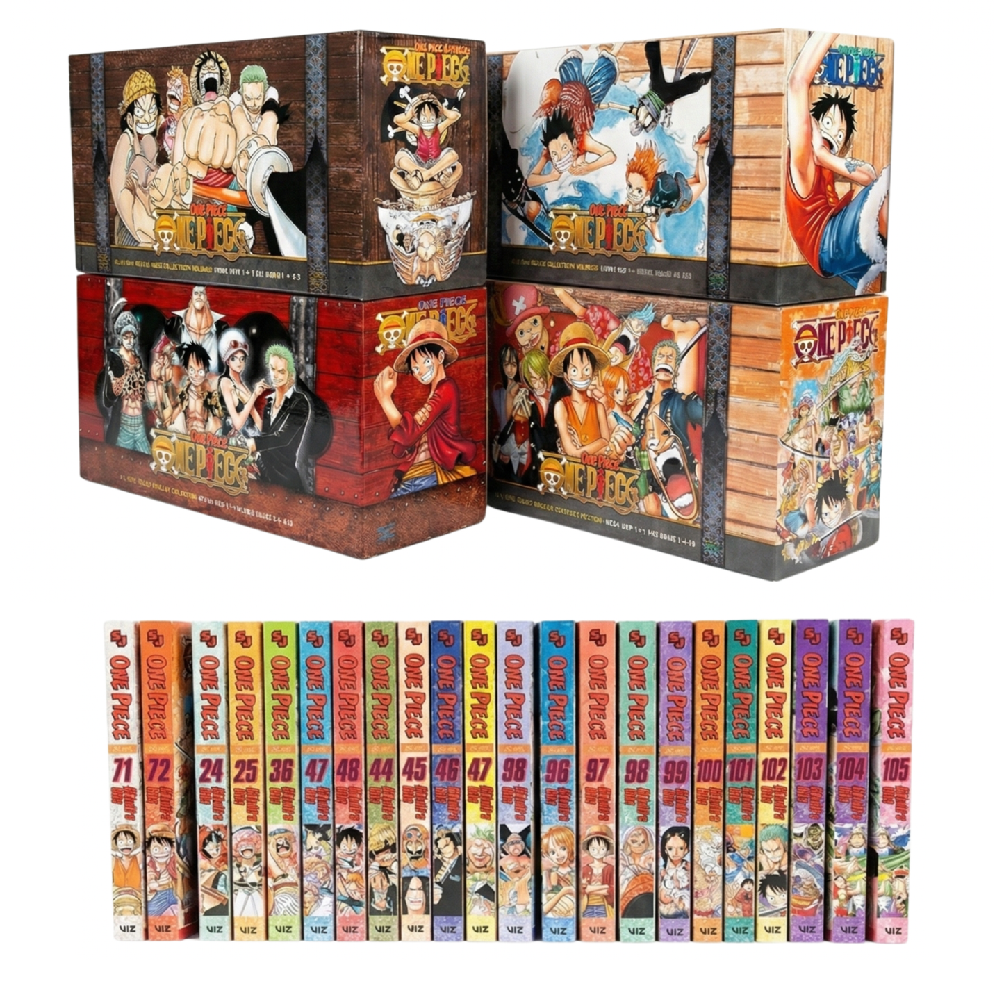 One Piece Complete Manga Set Vol 1–110 | Full Collection by Eiichiro Oda