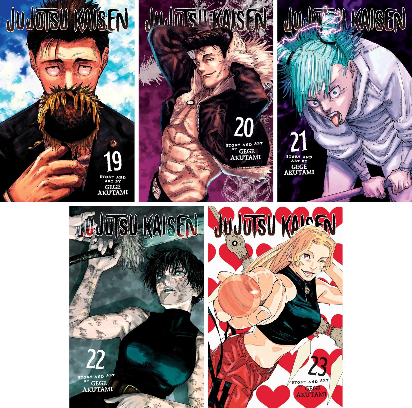 Jujutsu Kaisen Manga Bundle (30 Books) with T-Shirt, Hoodie, Backpack, Figures & Accessories Set