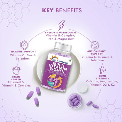 Dr. Morepen Multi-Vitamin Tablets For Women