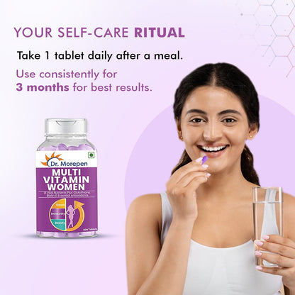 Dr. Morepen Multi-Vitamin Tablets For Women