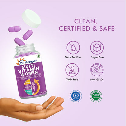 Dr. Morepen Multi-Vitamin Tablets For Women