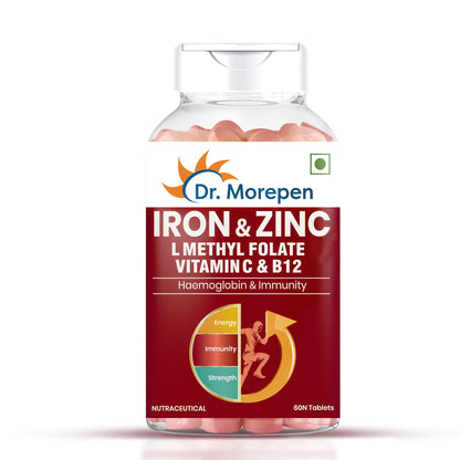 Dr. Morepen Iron & Zinc Tablets