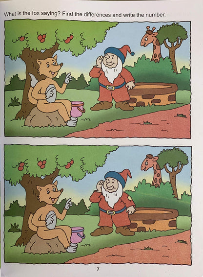 My Book Of Find The Differences.
