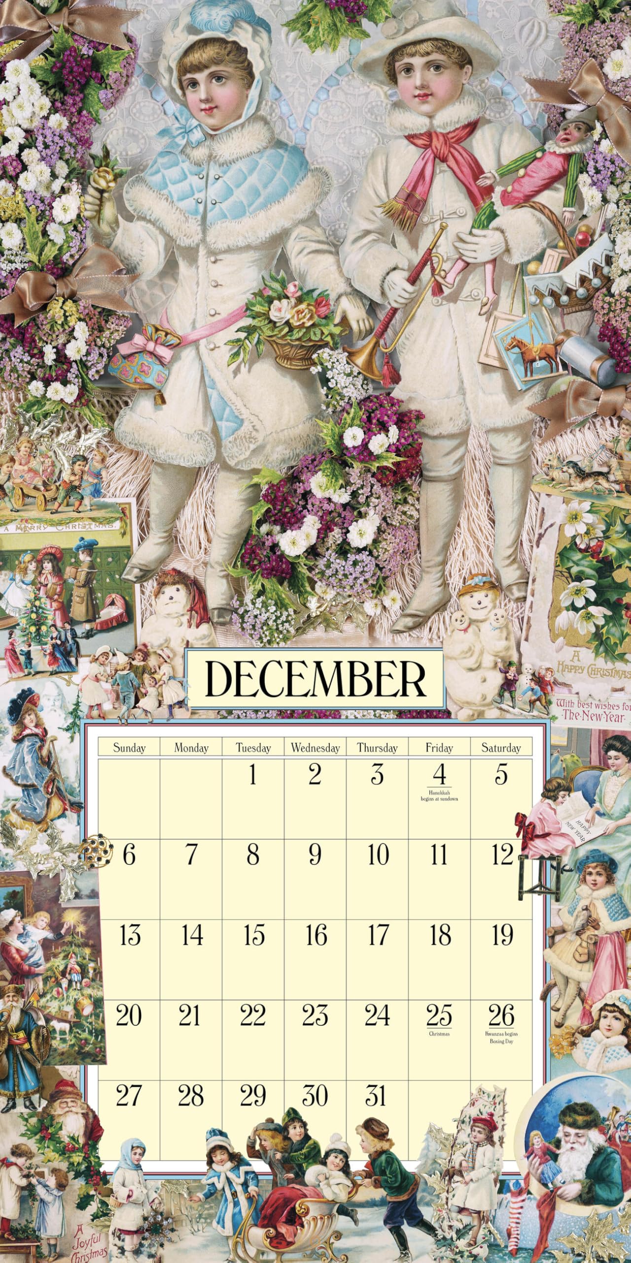 Cynthia Hart's Victoriana Wall Calendar 2026