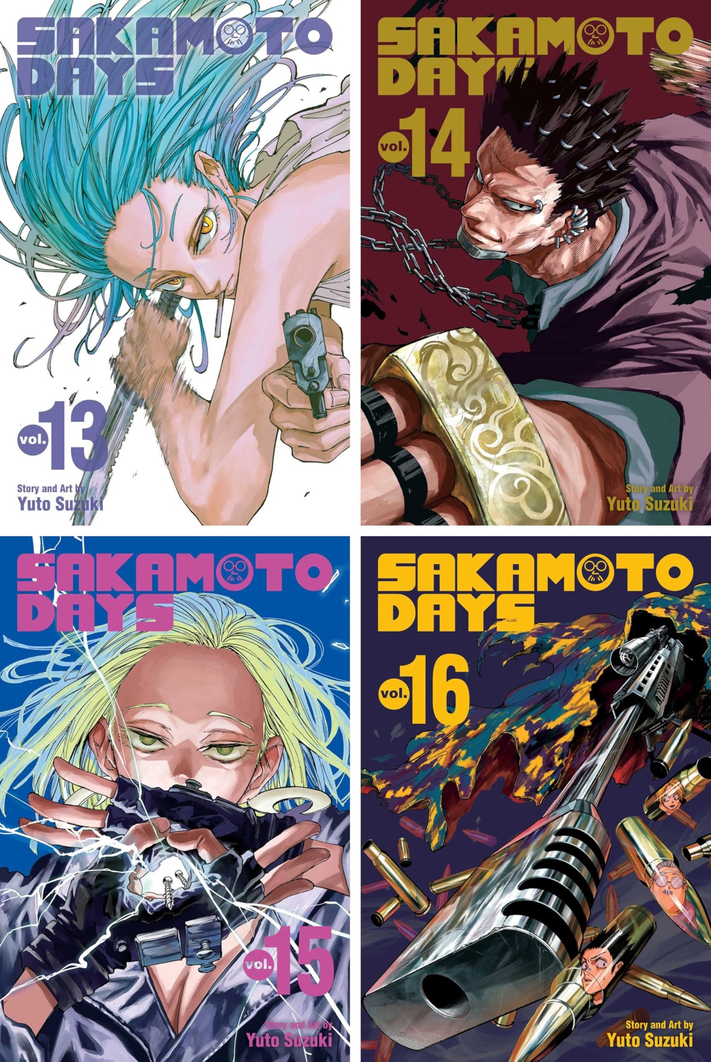 Sakamoto Days Vol. 1–20 Complete Manga Series Collection by Yuto Suzuki (20 Books)
