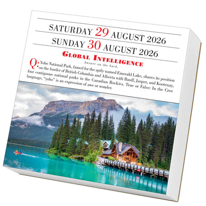 1,000 Places to See Before You Die Page-A-Day® Calendar 2026: A Year of Travel 