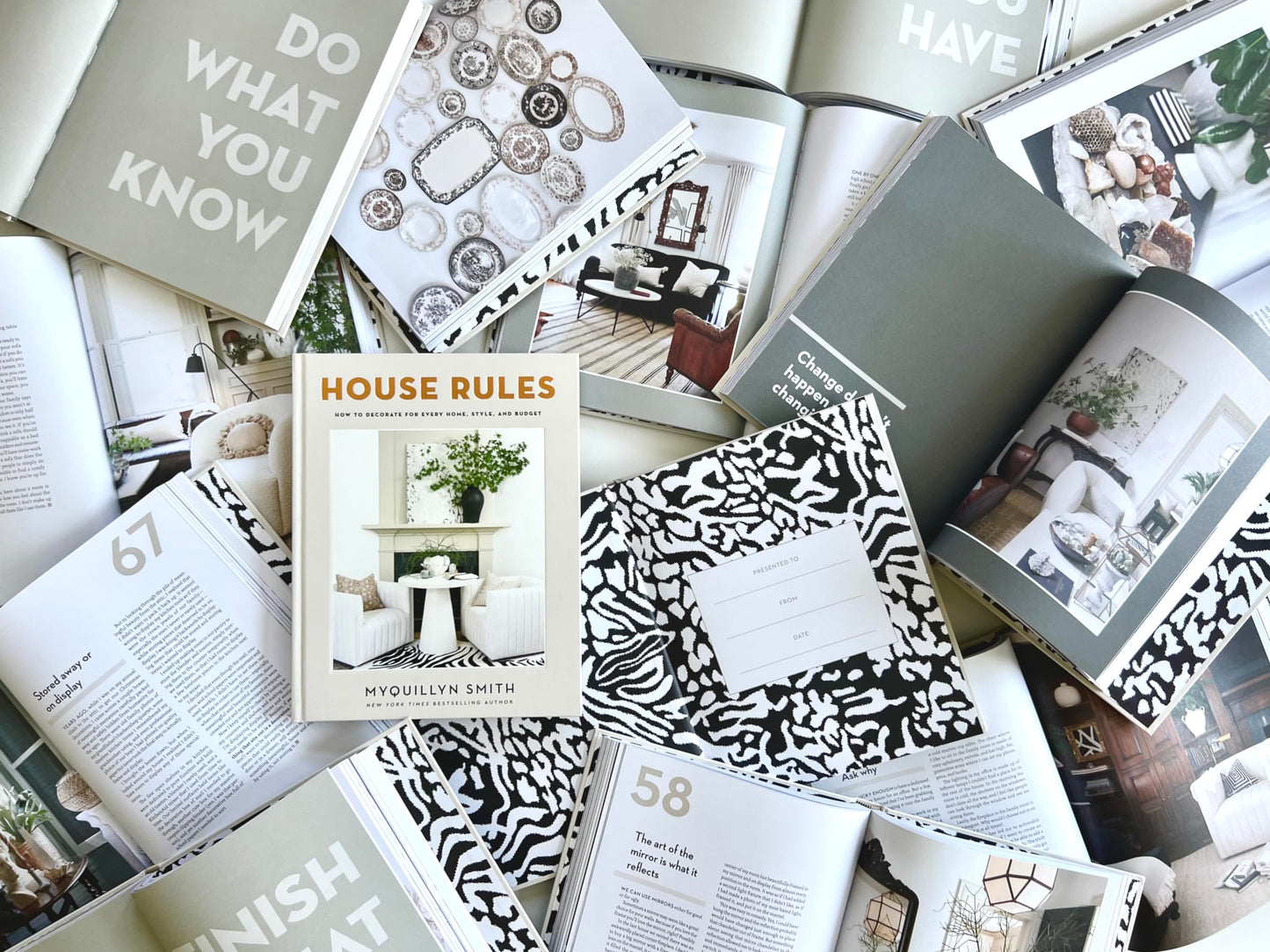 House Rules: How to Decorate for Every Home, Style, and Budget (Cozy Minimalist Guide to Interior Design and Home Organization?Beautiful Wedding Gift and Housewarming Gift)