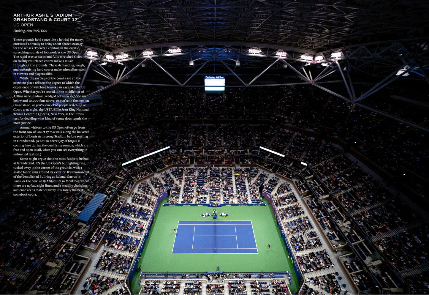 The Tennis Court: A Journey to Discover the World’s Greatest Tennis Courts 