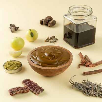 Fresh Henna Paste with Black Tea & Herbs, Rich Brown, 3x220g