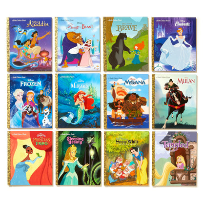 Ultimate Princess Boxed Set of 12 Little Golden Books (Disney Princess) 