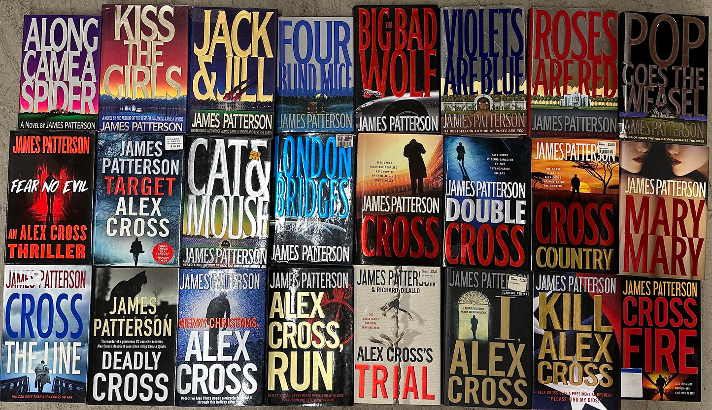 Alex Cross Complete Series Collection (Books 1–22) by James Patterson
