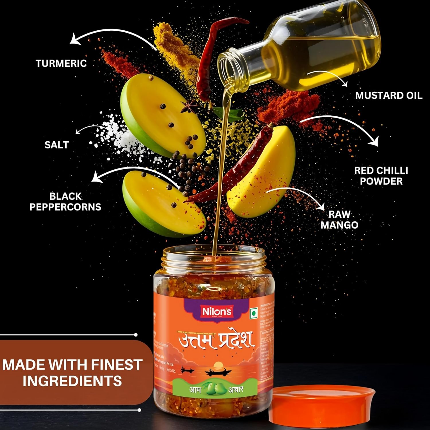Nilon's Uttam Pradesh Mango Pickle