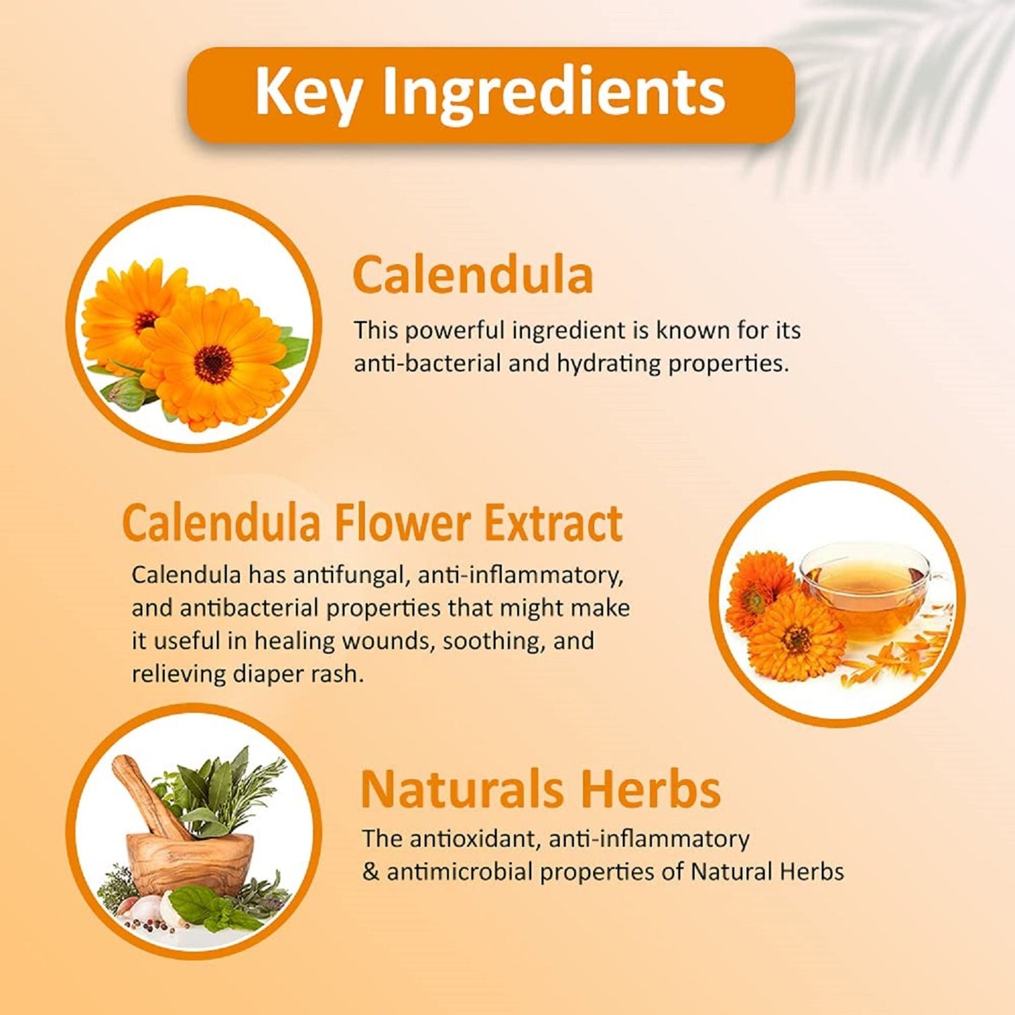 Omeo Calendula Body Wash Gentle Cleansing, Soft Nourshing Body Wash