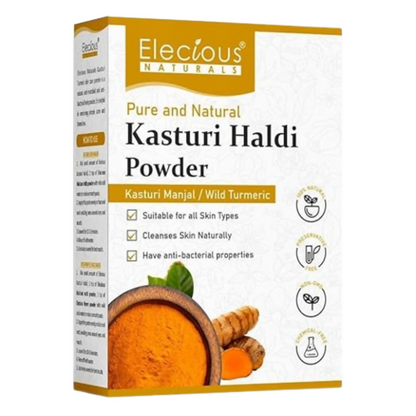 Elecious Kasturi Haldi Powder for Natural Finish face