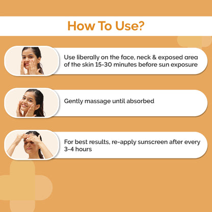The Derma Co 1% Hyaluronic Tinted Sunscreen SPF 60 Gel PA++++