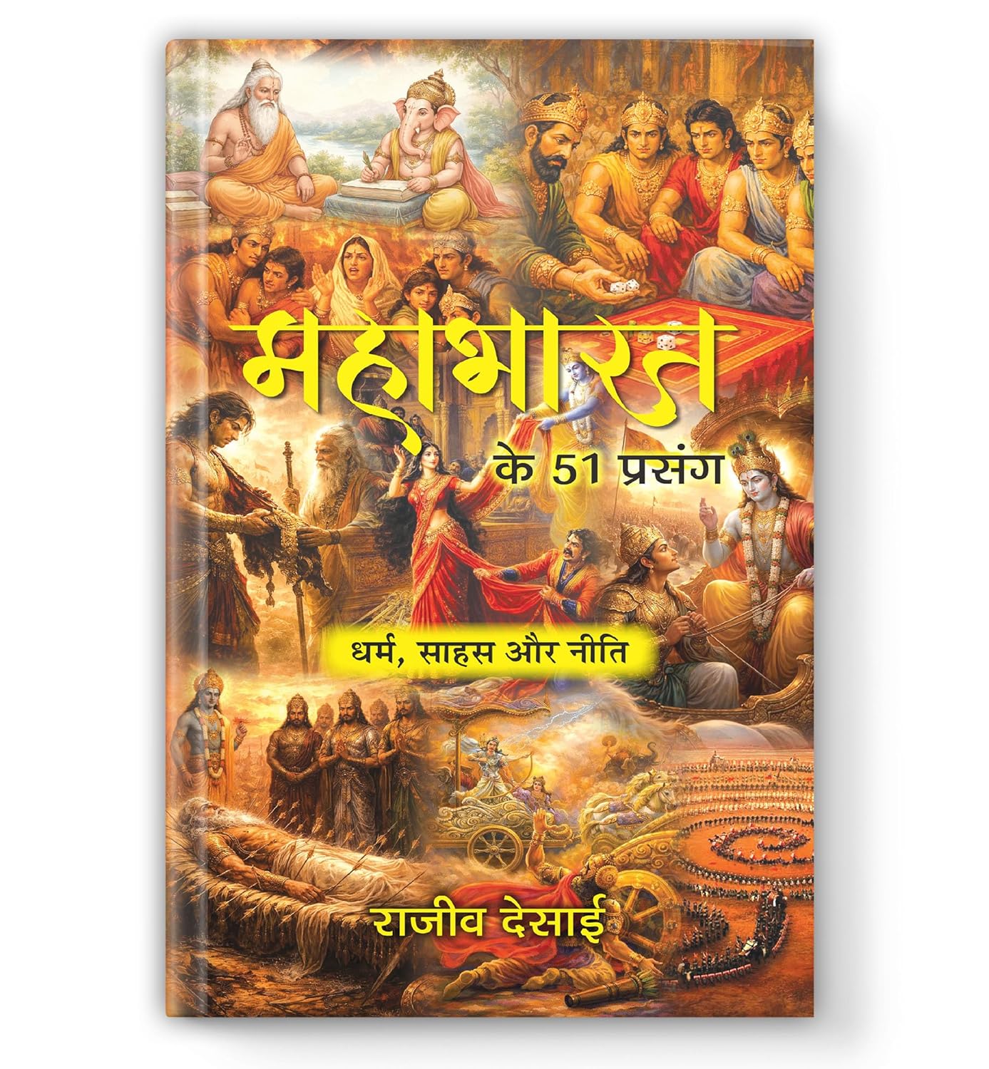 Mahabharat Ke 51 Prasang | Religious Scriptures And Ethics Book In Hindi-Rajeev Desai