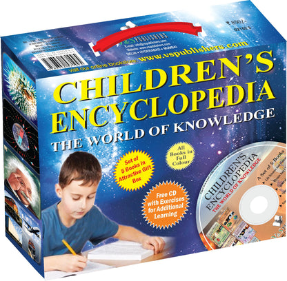 Children's Encyclopedia - The World Of Knowledge (With Dropbox) by Manasvi Vohra