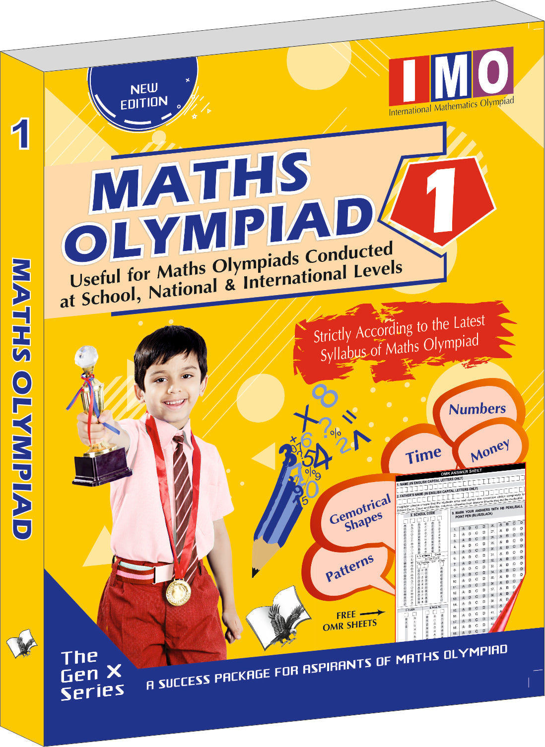 International Maths Olympiad - Class 1 (With OMR Sheets) by Shraddha Singh