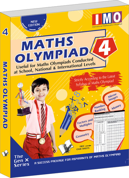 International Maths Olympiad - Class 4 (With OMR Sheets) by Shraddha Singh