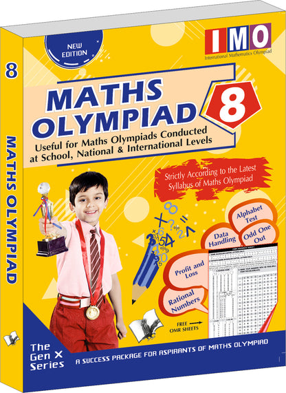 International Maths Olympiad - Class 8(With OMR Sheets) by Prasoon Kumar