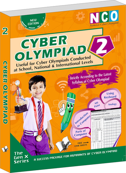 National Cyber Olympiad - Class 2(With OMR Sheets) by Shikha Gupta
