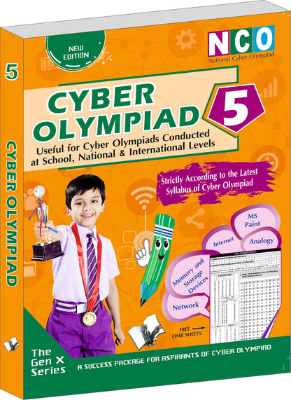 National Cyber Olympiad - Class 5(With OMR Sheets) by Shraddha Singh