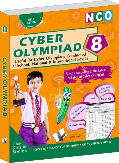 National Cyber Olympiad - Class 8 (With OMR Sheets) by Anita Gaur