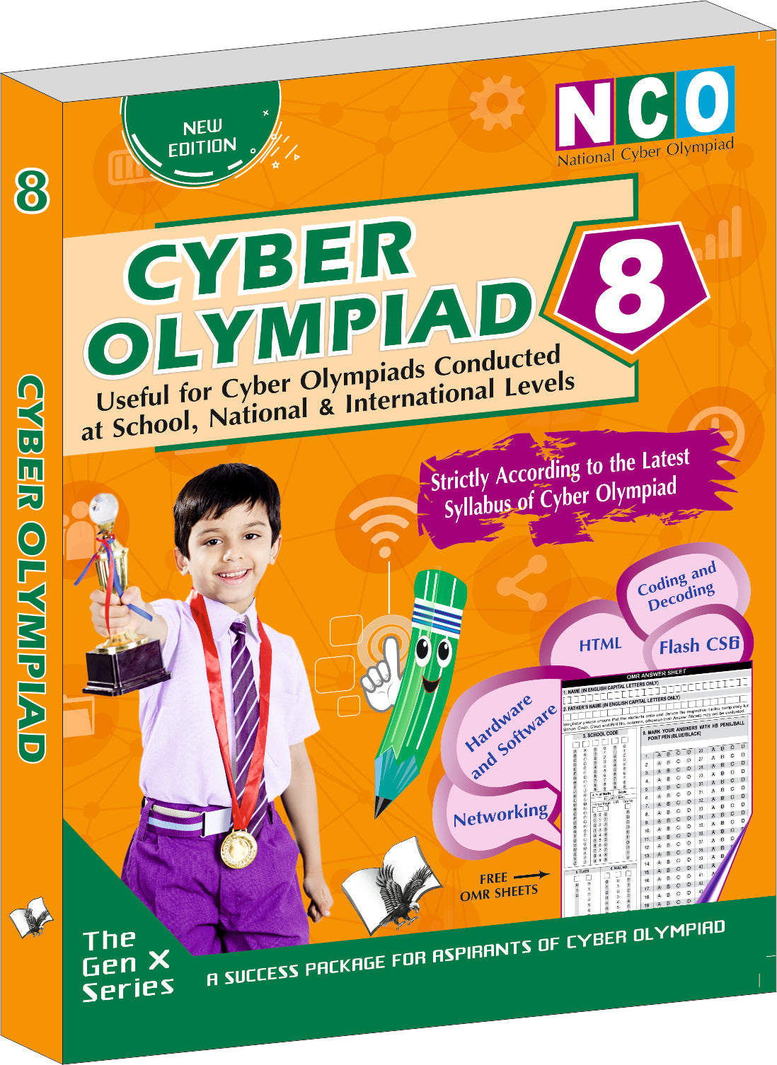 National Cyber Olympiad - Class 8 (With OMR Sheets) by Anita Gaur