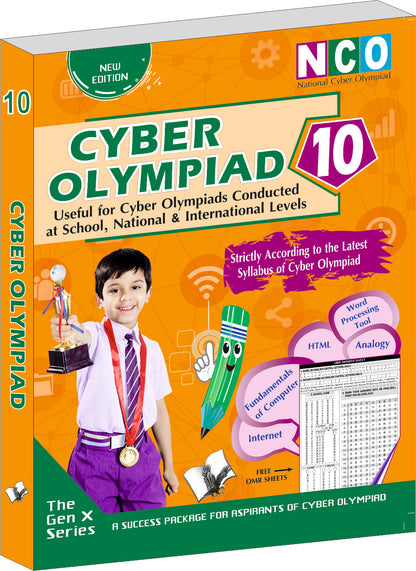 National Cyber Olympiad - Class 10 (With OMR Sheets) by Navneet Mehra