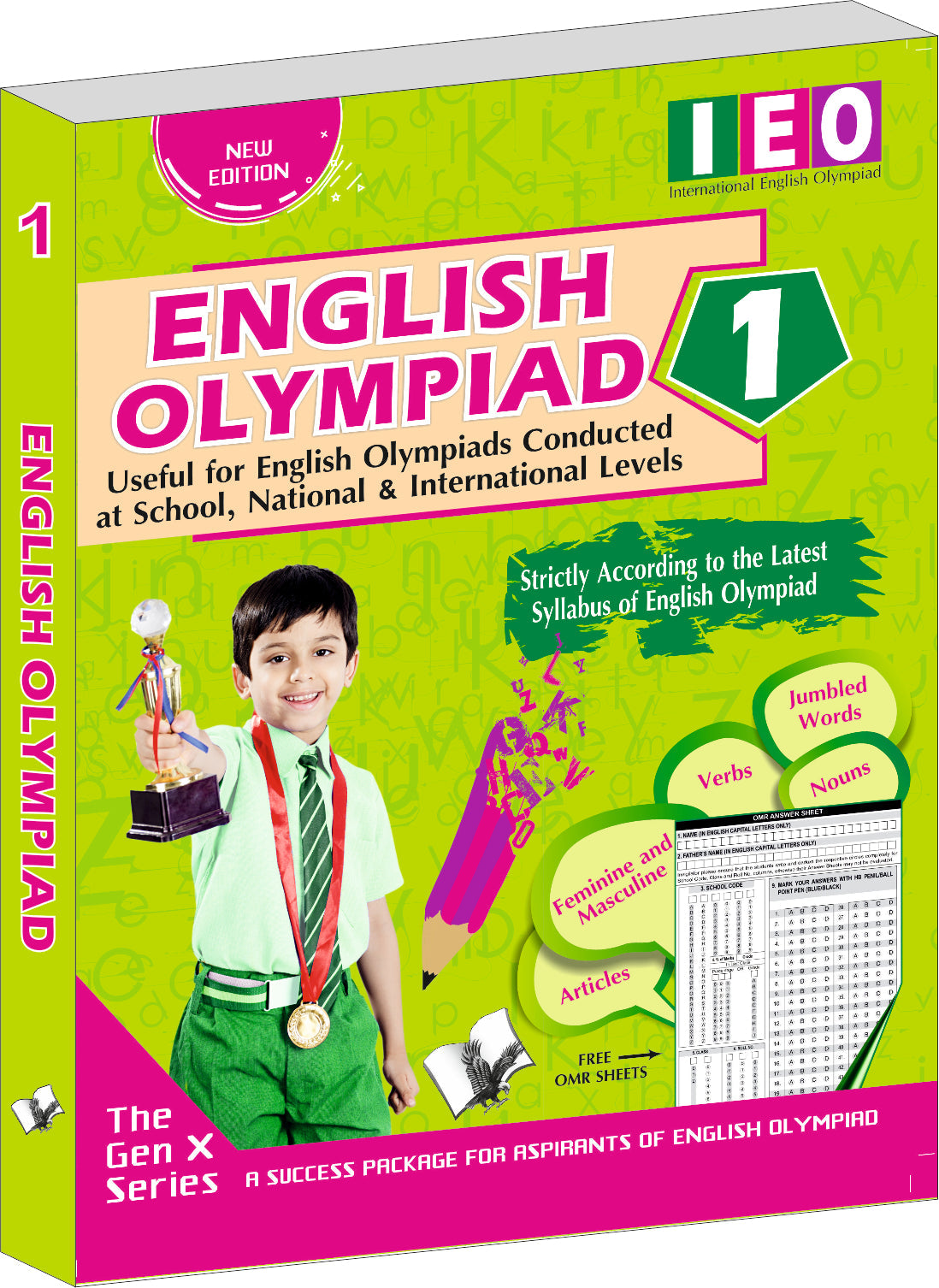 International English Olympiad - Class 1 (With OMR Sheets) by Sahil Gupta