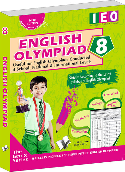 International English Olympiad - Class 8(With OMR Sheets) by Sahil Gupta
