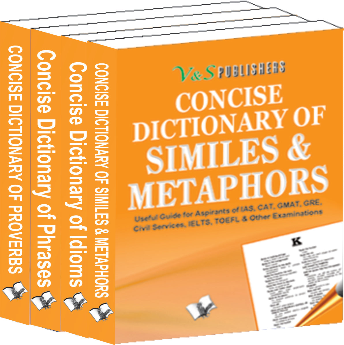 English Pocket Dictionaries For Competitive Examinations Value Pack by V&S Editorial Board