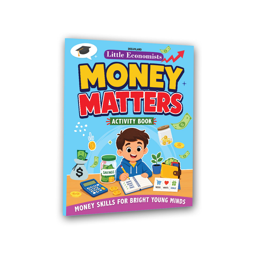 Dreamland Publications Little Economist: Money Matters- Financial Literacy Book for Kids Ages 7- 12